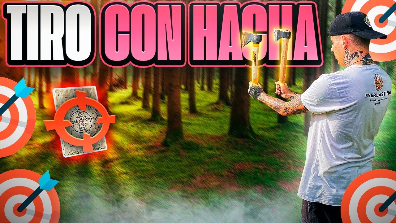 CAMPEONATO DE TIRO CON HACHA 🪓 *final muy épico* 🔥 | EstoEsRuyman