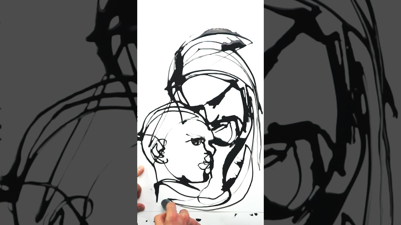 Figurative Portrait (with One Line Technique) 