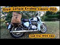 Royal enfield 350 krishna classic   roadtrip moto 1400kms