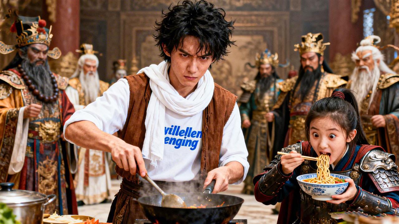 Anh chàng bán cơm rang 20k 1 suất ở chợ xuyên không về cổ đại bán cơm tiếp khiến các đại thần há hốc