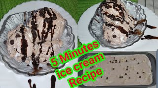 5 Minutes Chocolate ? Vanilla ice cream as Tasty as MacDonald ? - Cooks n Bakes