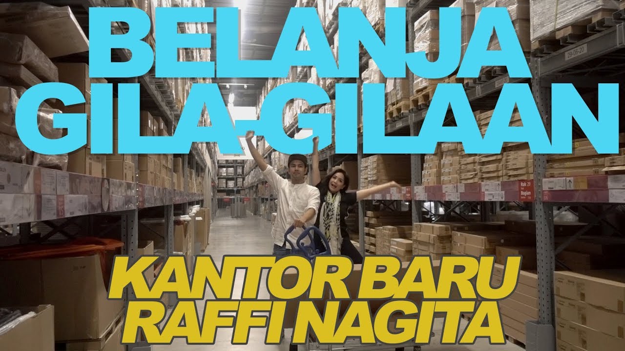 BELANJA HABIS-HABISAN UNTUK KANTOR BARU!! #RANSVLOG