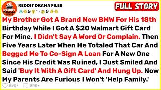 Details My Brother Got A Brand New BMW For His 18th Birthday While I Got A $20... - Best Reddit Stories Update
