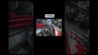 Evolution of the F1 steering wheel