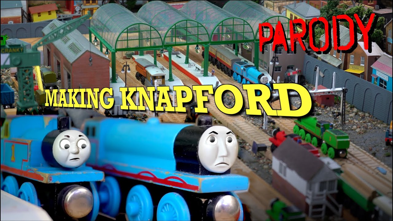 Making Knapford Station + B-Roll | Magic Railroad Parody | Thomas & Friends
