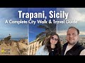 Trapani Sicily: a complete city walk & travel guide (CZ titulky)