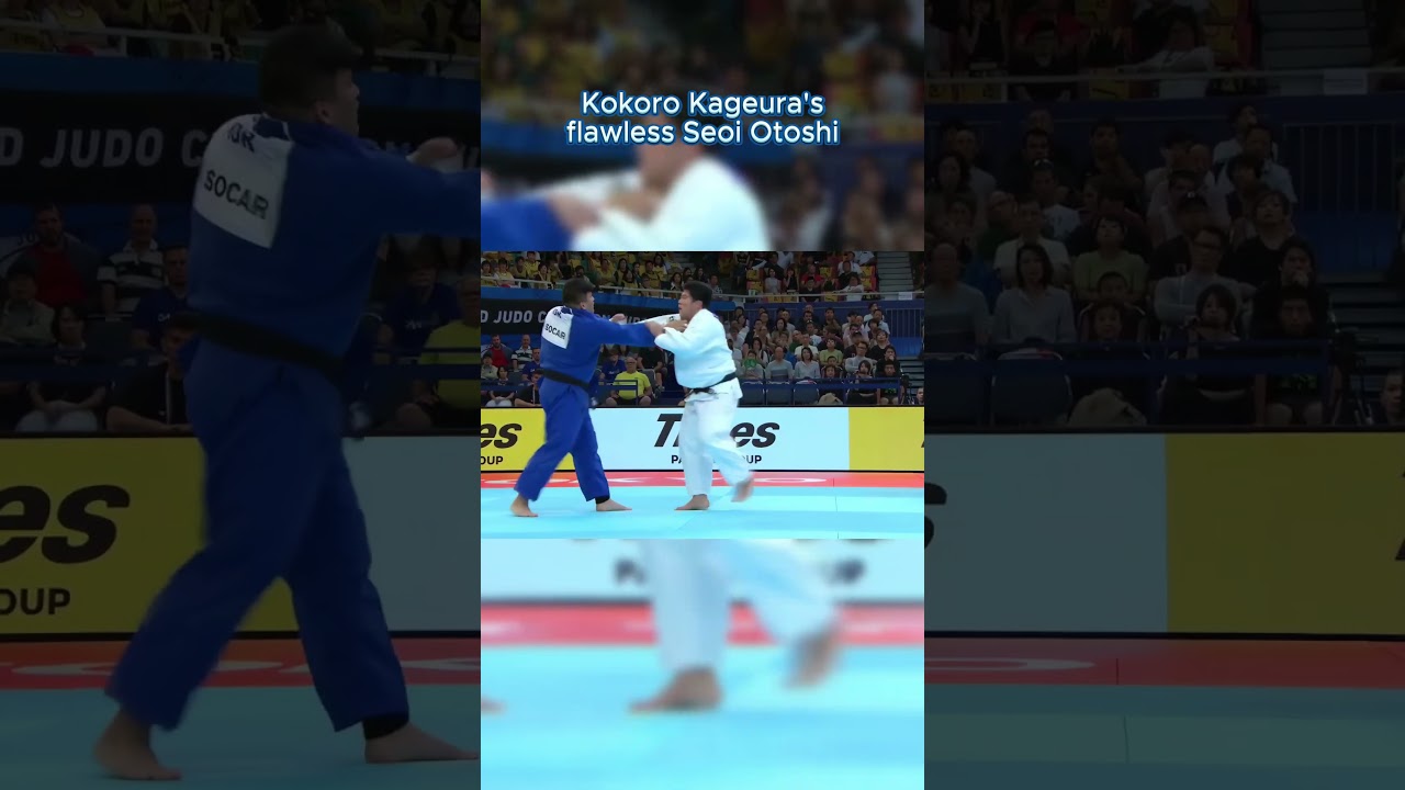 Seoi Otoshi Excellence: Kokoro Kageura's Signature Technique! 🎯 