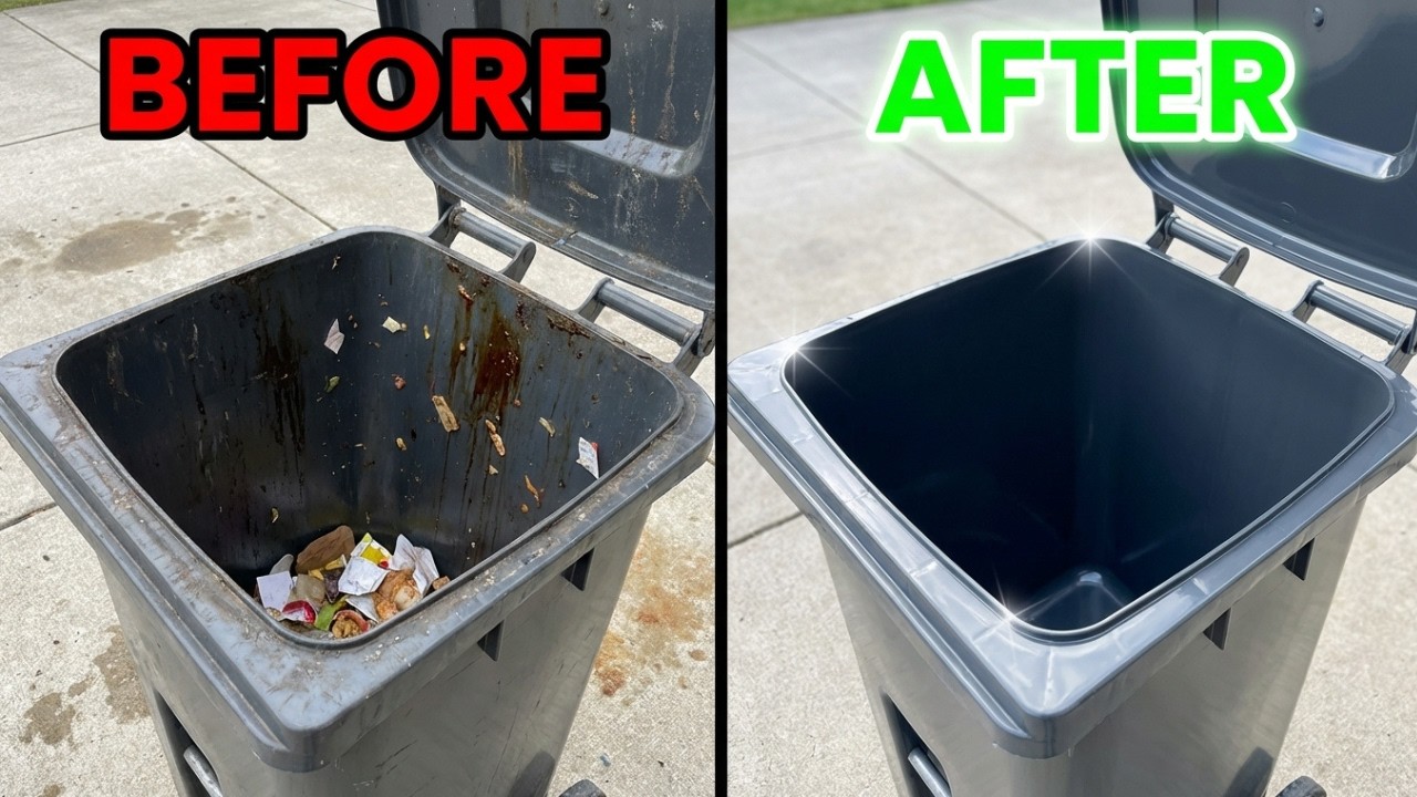Don't Make This ONE Garbage Bin Cleaning Mistake That's Costing You!