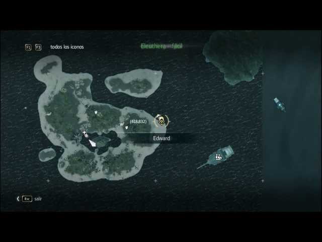 Assassin's Creed IV: Treasure Map 606-835 - , The Video Games Wiki