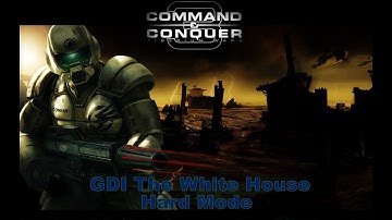 Command and Conquer 3: Tiberium Wars - GDI Mission 5 - The White House - Hard Mode