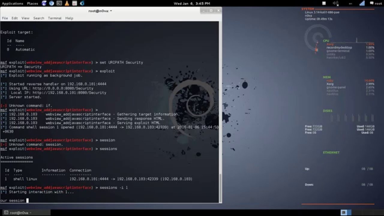 Android WebView Exploit Tutorial - YouTube