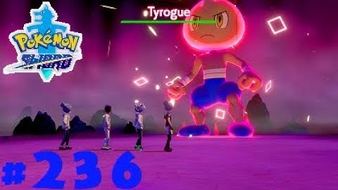 Pokemon Sword Shiny Dynamax Tyrogue Raid & Catch