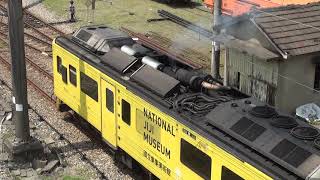 Taiwan Railway 2020.08.29 DR1000 Series 4-car Fleet On Weekends [All National Jiji Museum Wrapping]