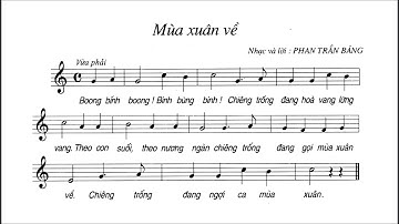 Tập Đọc Nhạc Số 4 | Lớp 7 | Mùa Xuân Về | ALIN MUSIC SCHOOL
