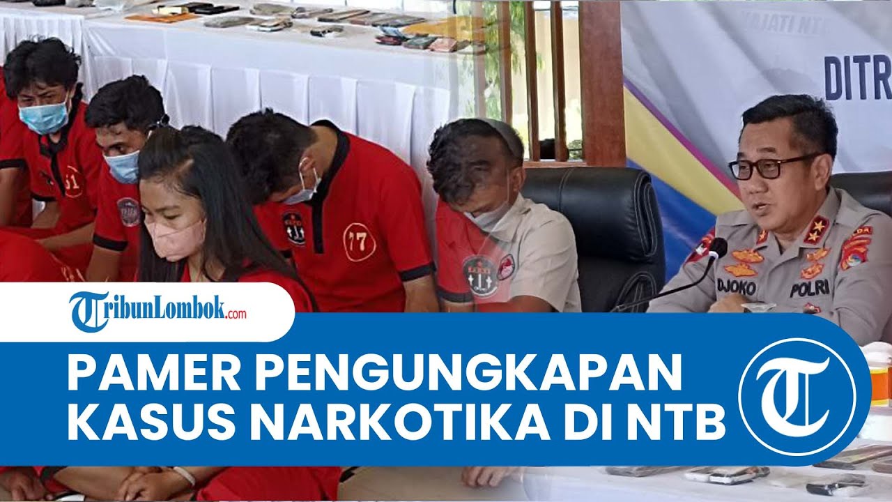 Jelang WSBK Mandalika 2023 Polda NTB Pamer Pengungkapan Kasus 2 5 Kg 