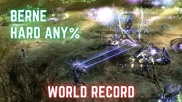 C&C3 Tiberium Wars Berne [Hard, Any%, No Bug] WORLD RECORD