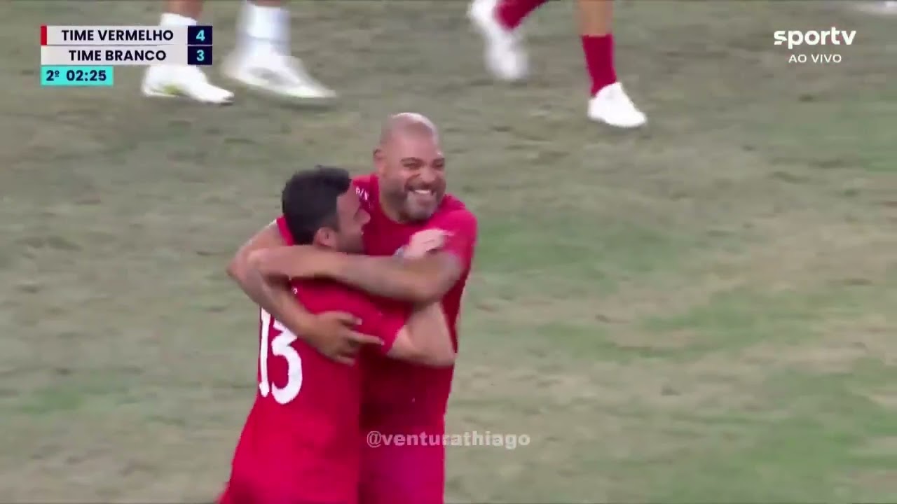 JOGO DAS ESTRELAS | Time Vermelho 10 x 4 Time Branco | ZICO