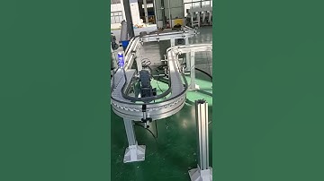 Special shape flexible chain conveyor line system testing in MAXSEN conveyor