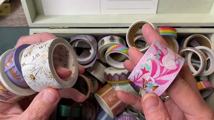 Postcrossing with me choosing the right postcards the stickers the stamps and washi