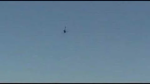 Henry Caldwell flying OUTRAGE G5 helicopter