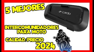 Los MEJORES 5+1 INTERCOMUNICADORES para MOTO CALIDAD PRECIO 2024 AURICULARES MOTO BARATOS