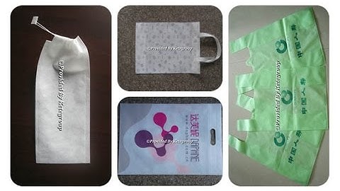 Full Automatic Nonwoven Bag Making Machine