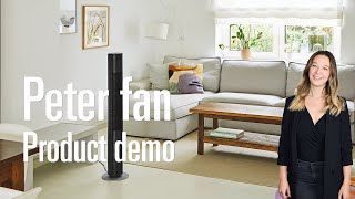 Product demo fan Peter by Stadler Form