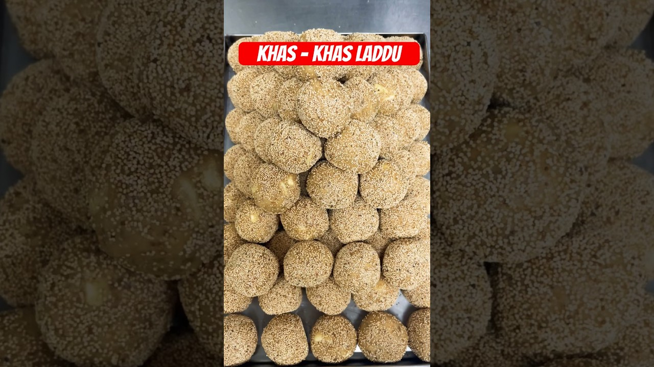 Khas-Khas laddu (खस-खस लड्डू) 😍😍 