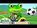 Gecko Joga Futebol! | Temporada 4 Episódio 13 | Garagem do Gecko em Português | Desenhos Animados