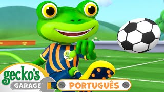 Gecko Joga Futebol! | Temporada 4 Episódio 13 | Garagem do Gecko em Português | Desenhos Animados