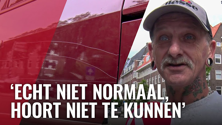 Tientallen auto's bekrast in Hoofddorppleinbuurt
