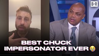 Sports Radio Host Does Perfect Impersonation Of Chuck | Inside The NBA screenshot 3