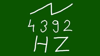 4392 hz saw