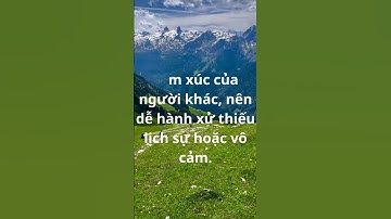 10 DẤU HIỆU THƯỜNG THẤY Ở NGƯỜI EQ THẤP phần2#baihoccuocsong #yeucuocsong #sucsongtre #kynangsongvui