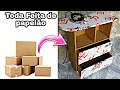 Diy como fazer tábua de passar roupa com papelão, faça você mesmo móveis de papelão #moveisdepapelão