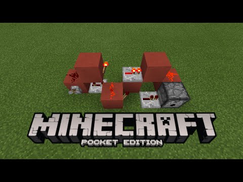 Minecraft: Pistonless Dual Edge Monostable Circuit (2x6x2)