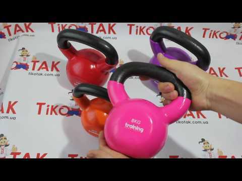 Гири виниловые для фитнеса TSR ТикоТАК