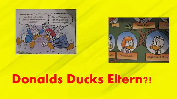 Warum gibt es bei Donald Duck keine Eltern?