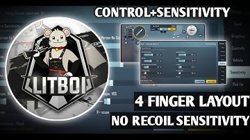 UPDATED 2.1 LITBOI CONTROL AND SENSITIVITY CODE BGMI 4 FINGER LAYOUT STAR RAJ BGMI #litboi