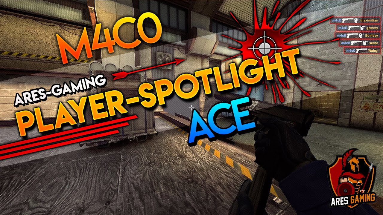 Player-Spotlight: m4cO PISTOL ACE on de_cache CS:GO by Ares Gaming ...