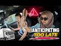 Hazard Awareness Bends and Corners | Anticipating too late