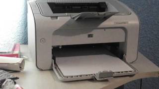 Problema impresora hp p1005 - YouTube