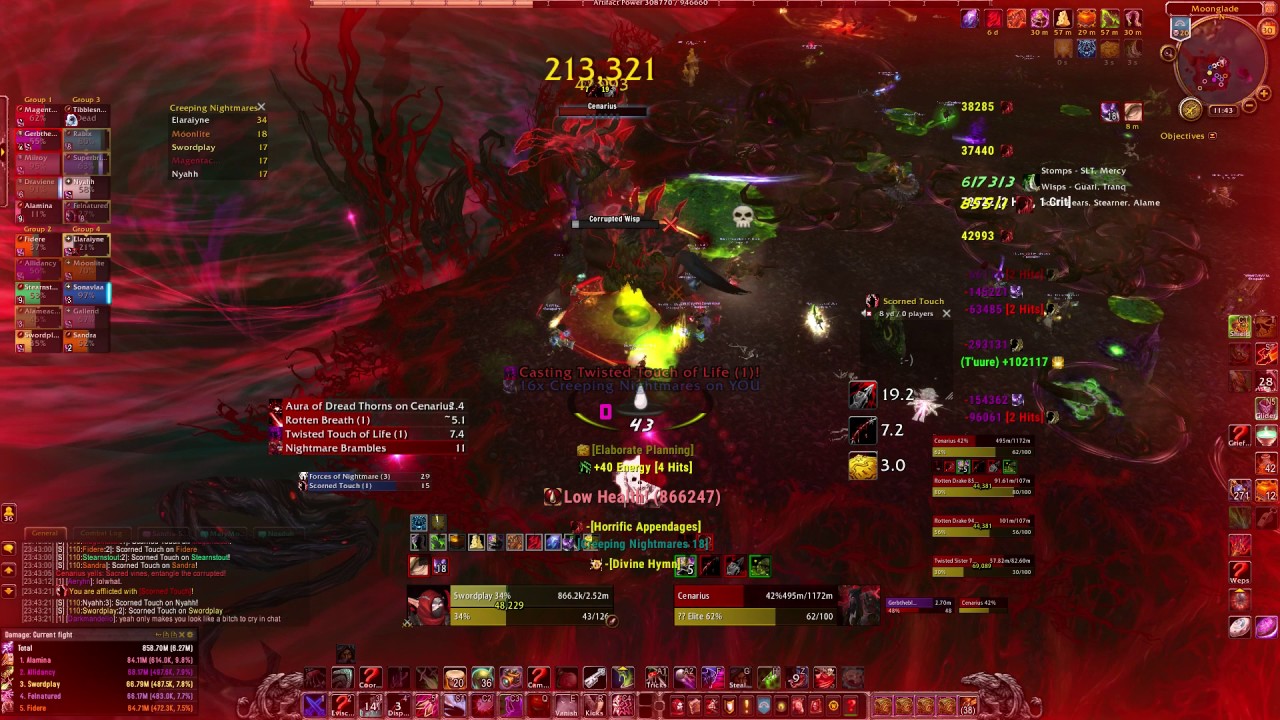 Mythic Cenarius - Facepalm - Rogue POV