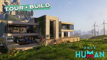 Once Human - My End Of Season Modern Brutalist Base Before Winter Sets In