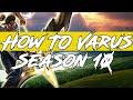 T1 Teddy VARUS vs MISS FORTUNE ADC - Patch 10.2 KR Ranked