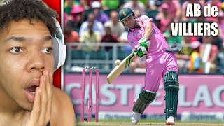 First Time Reacting To AB de Villiers fastest 100 of all time