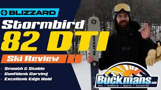 Blizzard Stormbird 82 DTI Review | On-Snow Test, Frontside Performance Tested | Buckmans.com