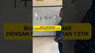 1  4  7 Make It Correct By Moving 1 Stick