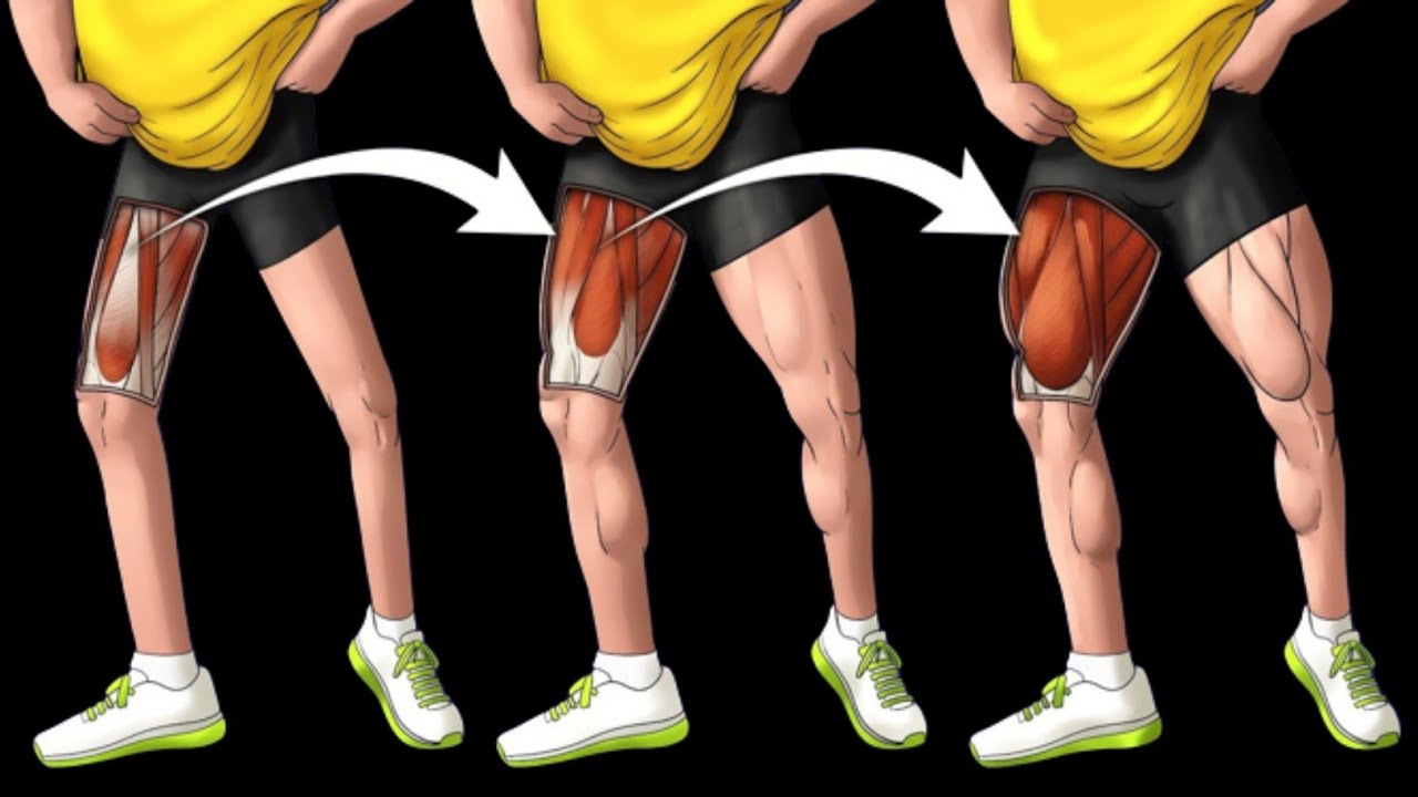 Top Leg Workout to Get Bigger Legs । go go gym go - YouTube