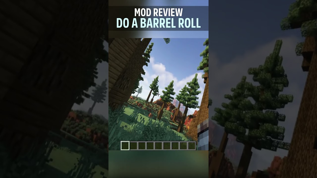 Do a Barrel Roll, Minecraft Mod Showcase/Review